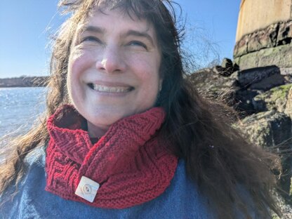 Herringbone Hexagonal Cowl