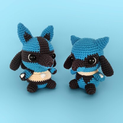 VinCrafty's Riolu & Lucario Pattern Crochet pattern by VinCrafty ...