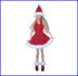 Santa and Fairy outfits for Barbie doll