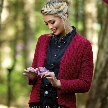 Cecilia Cardigan  in West Yorkshire Spinners Illustrious DK - Downloadable PDF
