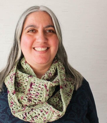 Spring Sampler Infinity Scarf