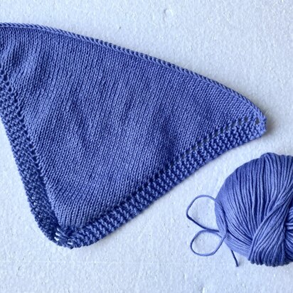 Knitting pattern: baby bandana 0 - 12 months, baby scarf, baby scarve