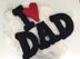 I Love DAD Letter Pillows