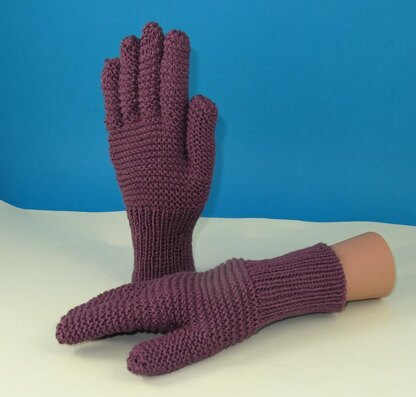 Garter Stitch Gloves