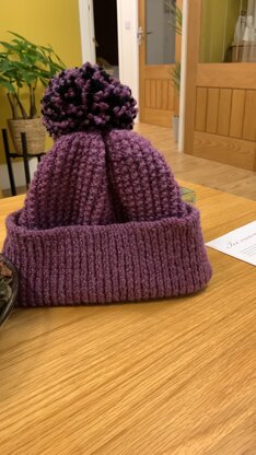 Sarahs Purple Hat