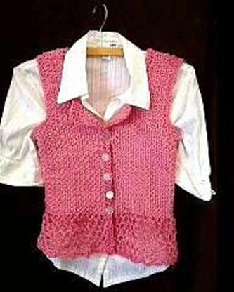 713 CARDIGAN VEST, JACKET, SHRUG, child or adult