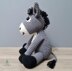 Dennis the Donkey - US Terminology - Amigurumi