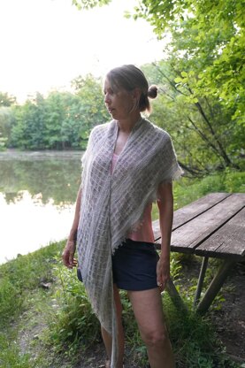 Grey Mist Shawl