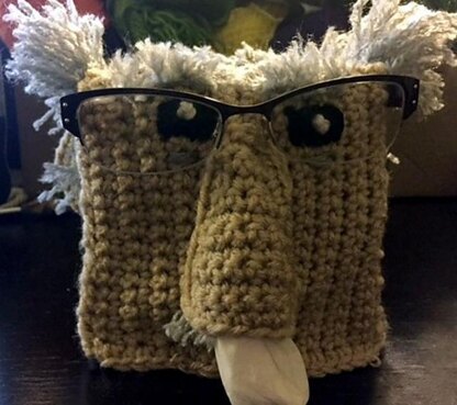 Sneezy Grandpa Tissue Cover