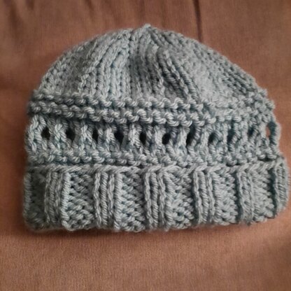 The chunky damson hat