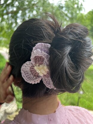 Winged Blossom Crochet Hair Clips Collection