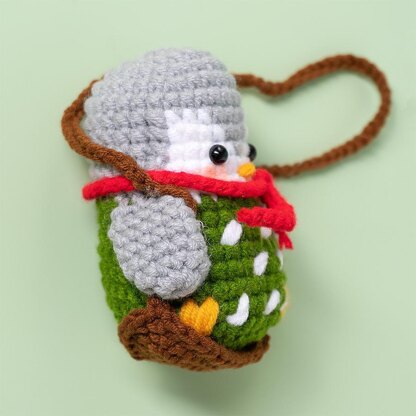 Swinging Penguin Car Hanging