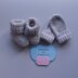 Tobias Baby Cardigan, Hat, Booties & Mitts