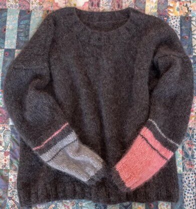 Marled Alpaca & Mohair Sweater