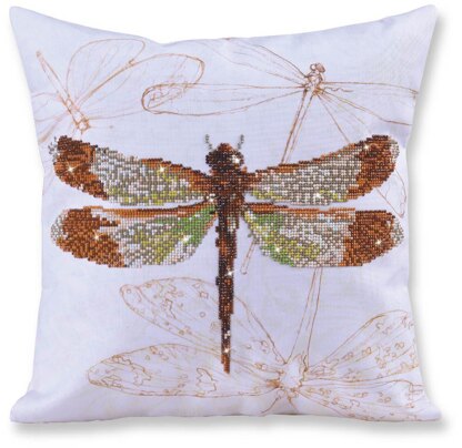 Diamond Dotz Dragonfly Earth Pillow Diamond Painting Kit