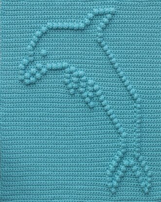 Dolphin Baby Blanket