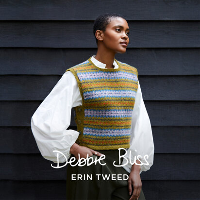 Emmie - Jumper Knitting Pattern For Women in Debbie Bliss Cotton DK by  Debbie Bliss