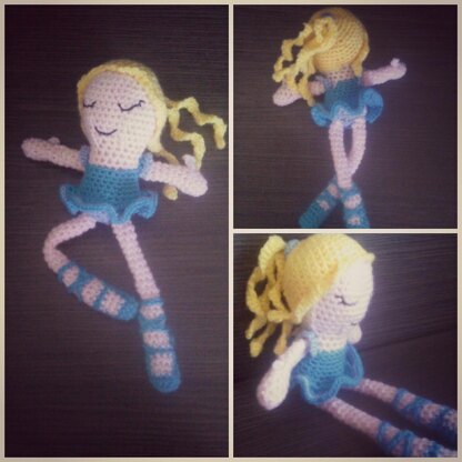 Beautiful Ballerina! Crochet Amigurumi Pattern