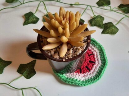 Watermelon Coasters