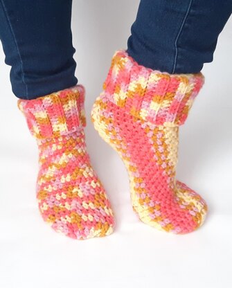 Super Simple Slipper Socks