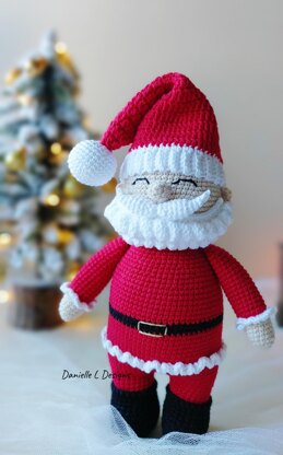 Santa Claus Christmas amigurumi