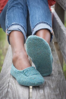 E. Elliott Knits Last Minute Travel Slippers PDF