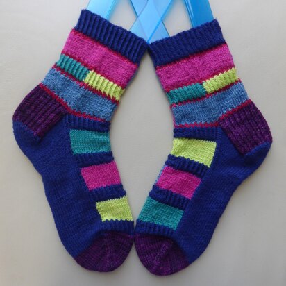 Franken Block Socks