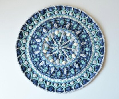 Dandelion Mandala Overlay Crochet