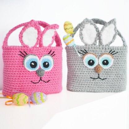 Bunny Basket. Rabbit Handbag. Easter Egg Hunt. My First Bunny Bag