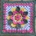 Springtime Blooming Granny Square