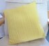 Cabled cushion cover