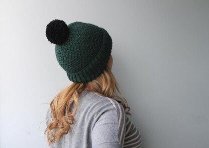 Moss Stitch Hat