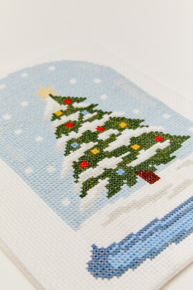 DMC Christmas Tree Cross Stitch Pattern - PAT1654_2