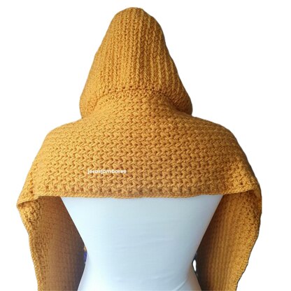 Amber Woods Hooded Scarf