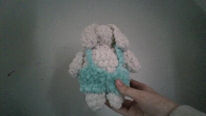 Crochet Bunny With Overalls