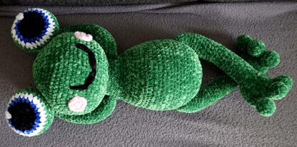 Crochet pattern for frog Quaki