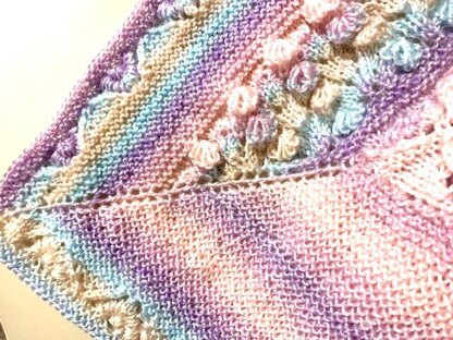 *Cascade* baby blanket