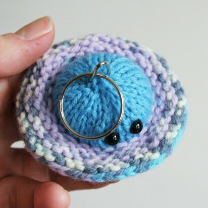 Baby Ringed Planet Keyring