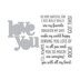 Hero Arts Stamp & Cut-Love You XL