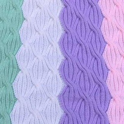 Rainbow Waves - knitting pattern