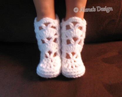 Elegant Boots for 18” Doll