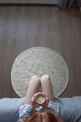 Circular Crochet Rug