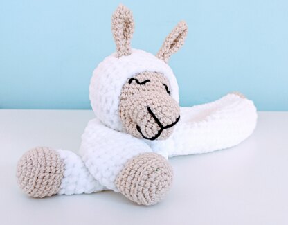 Sleepy Llama Comforter, Llama Lovey