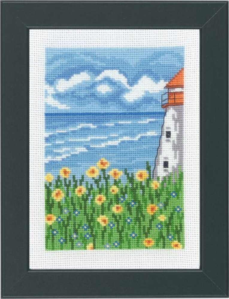 Permin Lighthouse Cross Stitch Cross Stitch Kit - 13x18cm