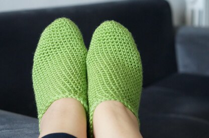 Crochet slippers pattern