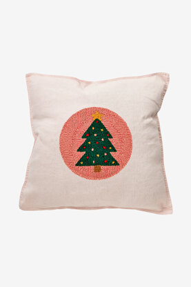 DMC Christmas Tree Punch Needle Pattern - PAT1627_2