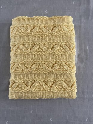 Sunny Peaks Baby Blanket