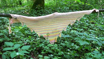 Not Another Drop Stitch Shawl