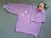 Crochet Lilac Hexagon Cardigan Pattern