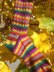 Fruit Stripe Gum Socks, featuring a spiral rib